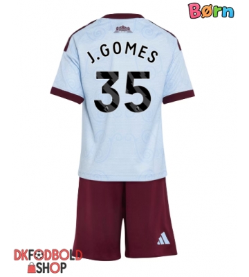 Aston Villa Joao Gomes #35 Tredje trøje Børn 2026-27 Kort ærmer (+ korte bukser)